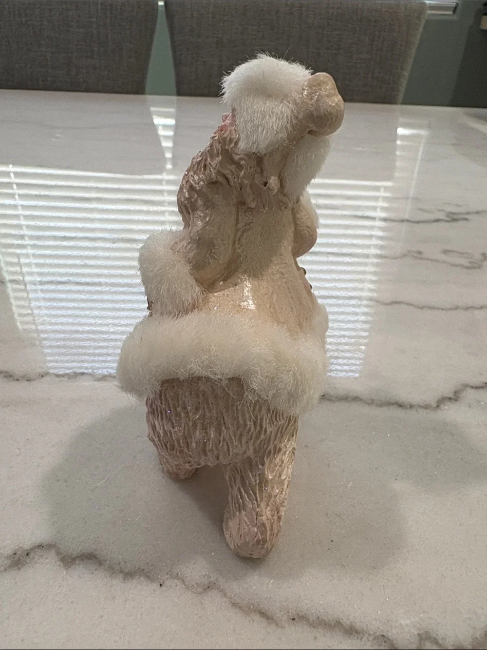 Kurt Adler Santa and Polar Bear Figurine
